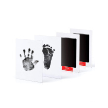 New Design Baby or pet handprint footprint MDF Picture Frame custom wood photo frame wholesale